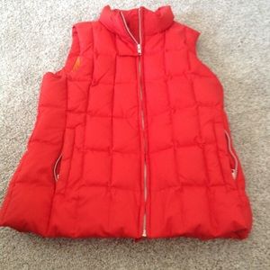 *LAST PRICE DROP* GAP red puffy vest